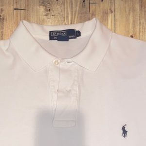 White Polo Shirt for Men